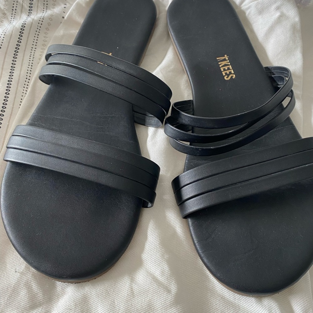 TKEES Allegra Sandal - 8 - Black - Picture 3 of 4